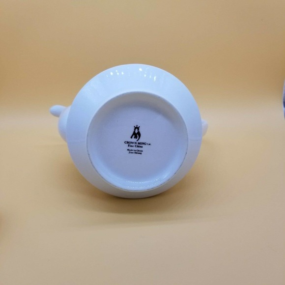 Crown Ming Michelle Teapot Tea Pot daffodils tulip - Picture 10 of 12